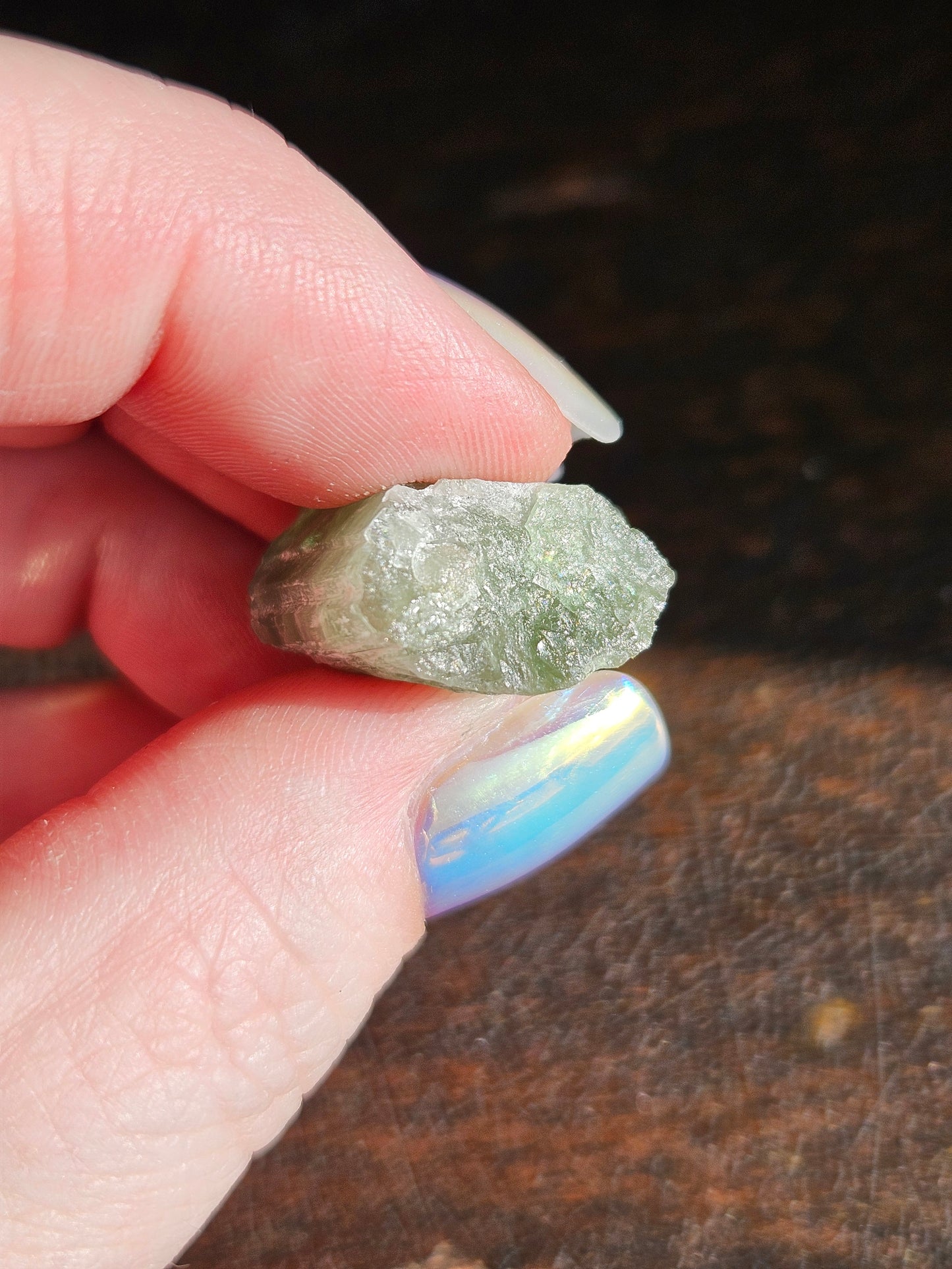 Watermelon Tourmaline- Mostly Green