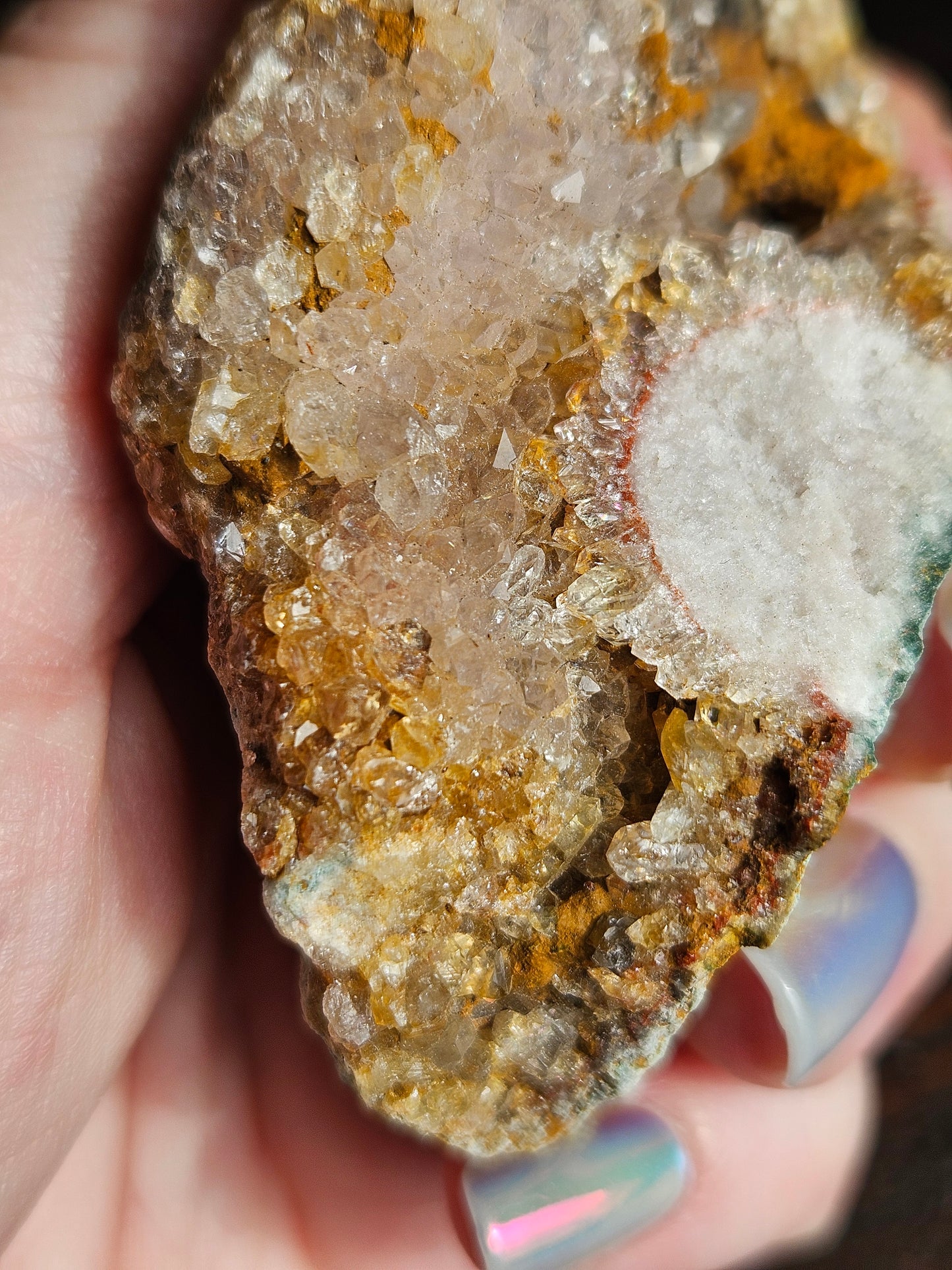 Pink Amethyst Geode