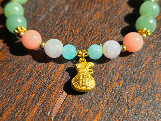Bracelet, Mixed Lucky Money Bag