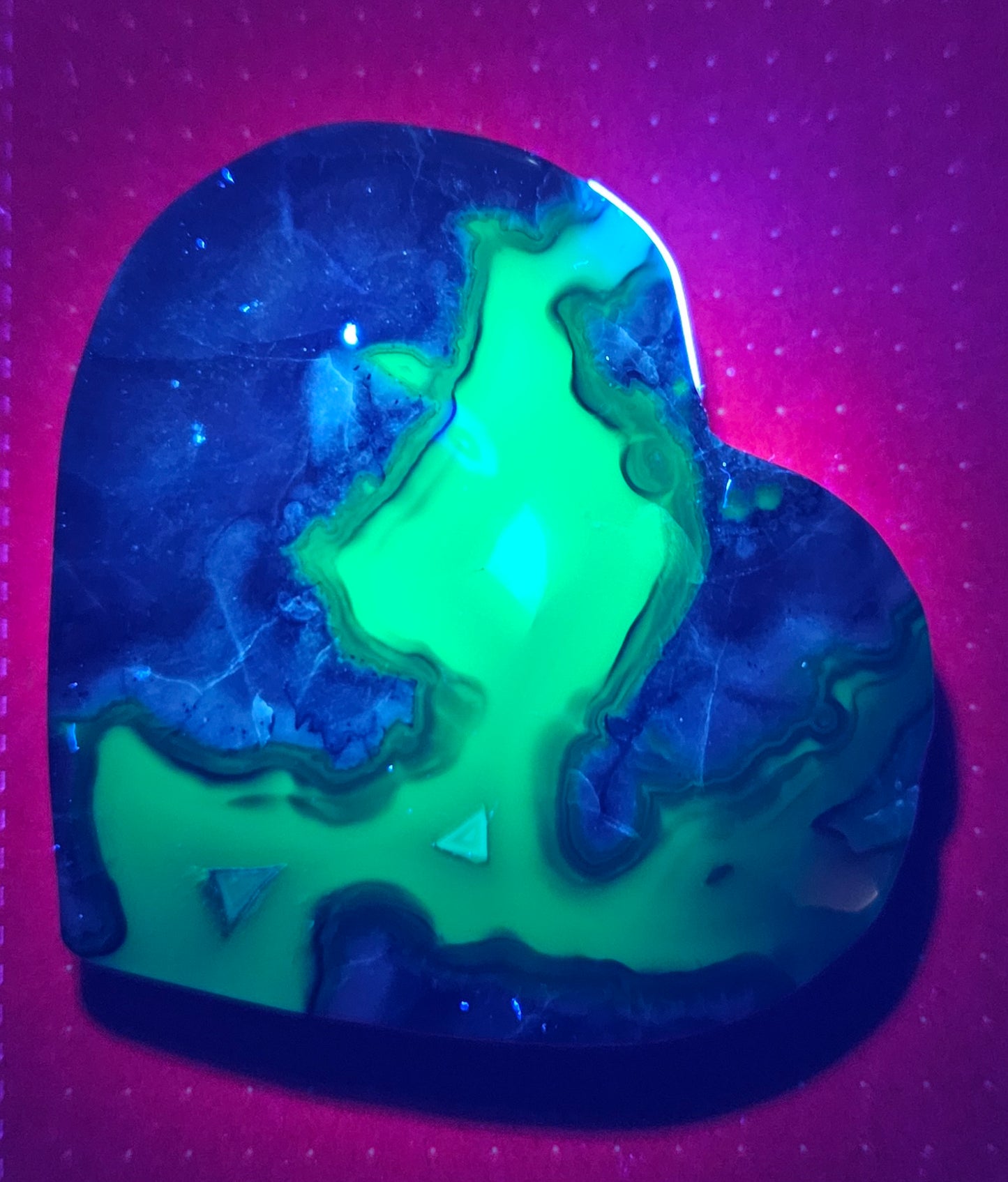 Volcano Agate Heart A