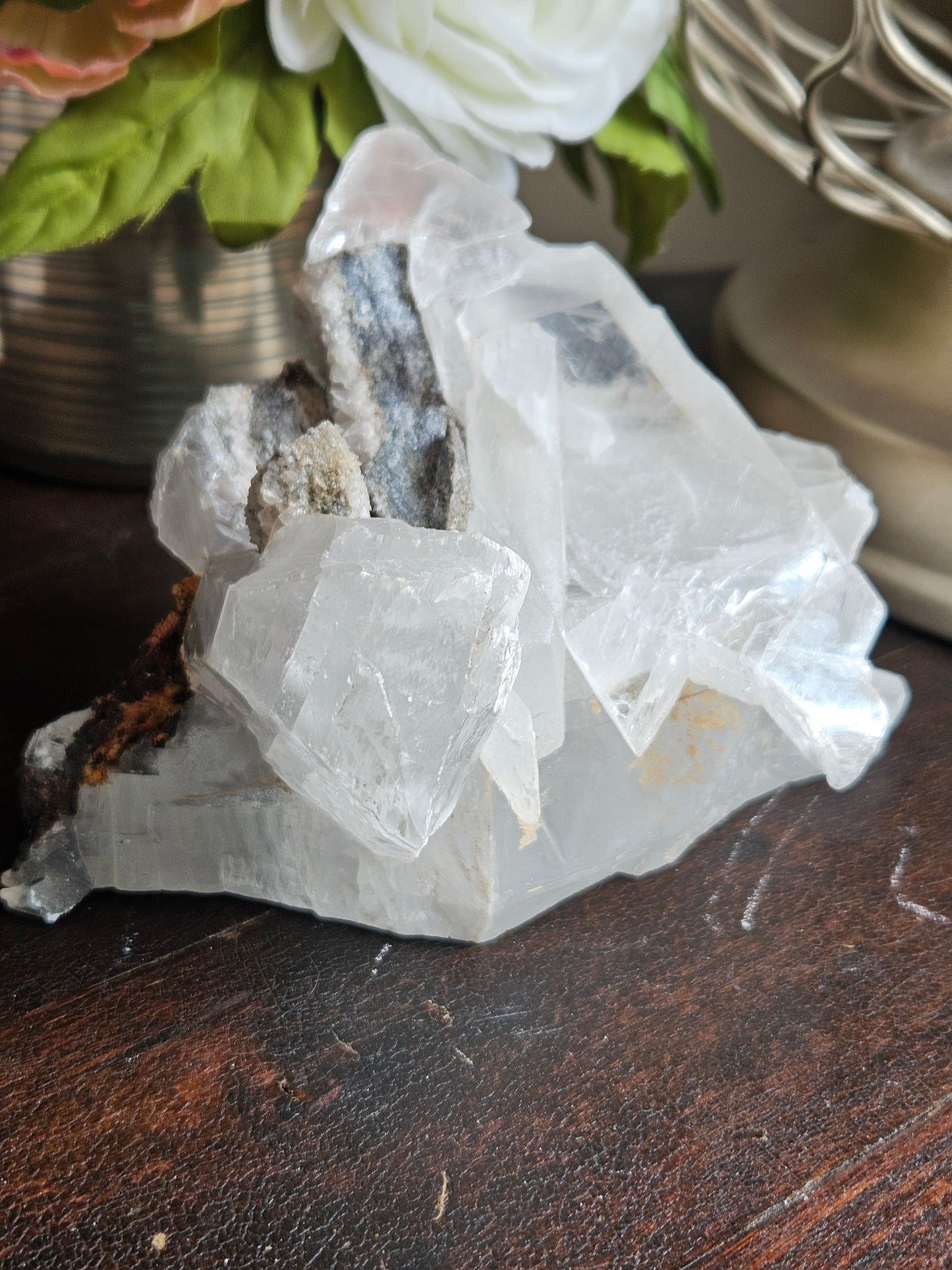 Garden Selenite Cluster — Large — 1 lb 15.9 oz