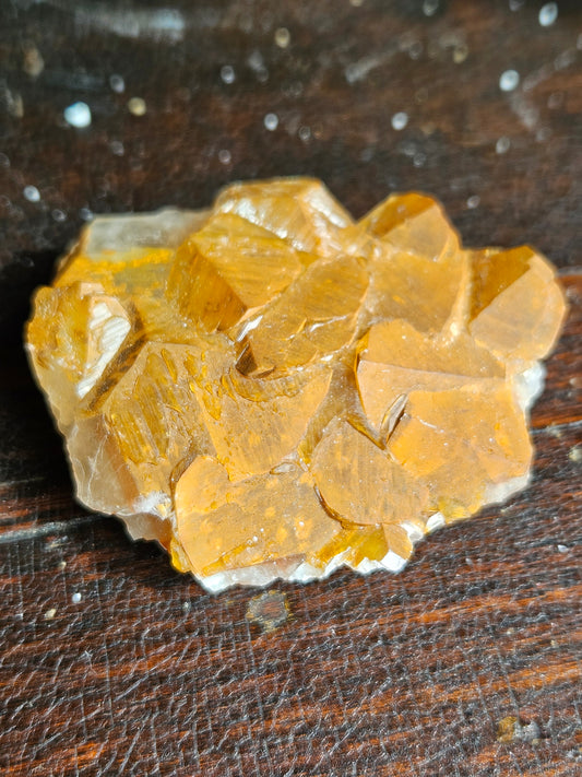 Calcite Cluster Daye Locale — Tabular Golden Blades