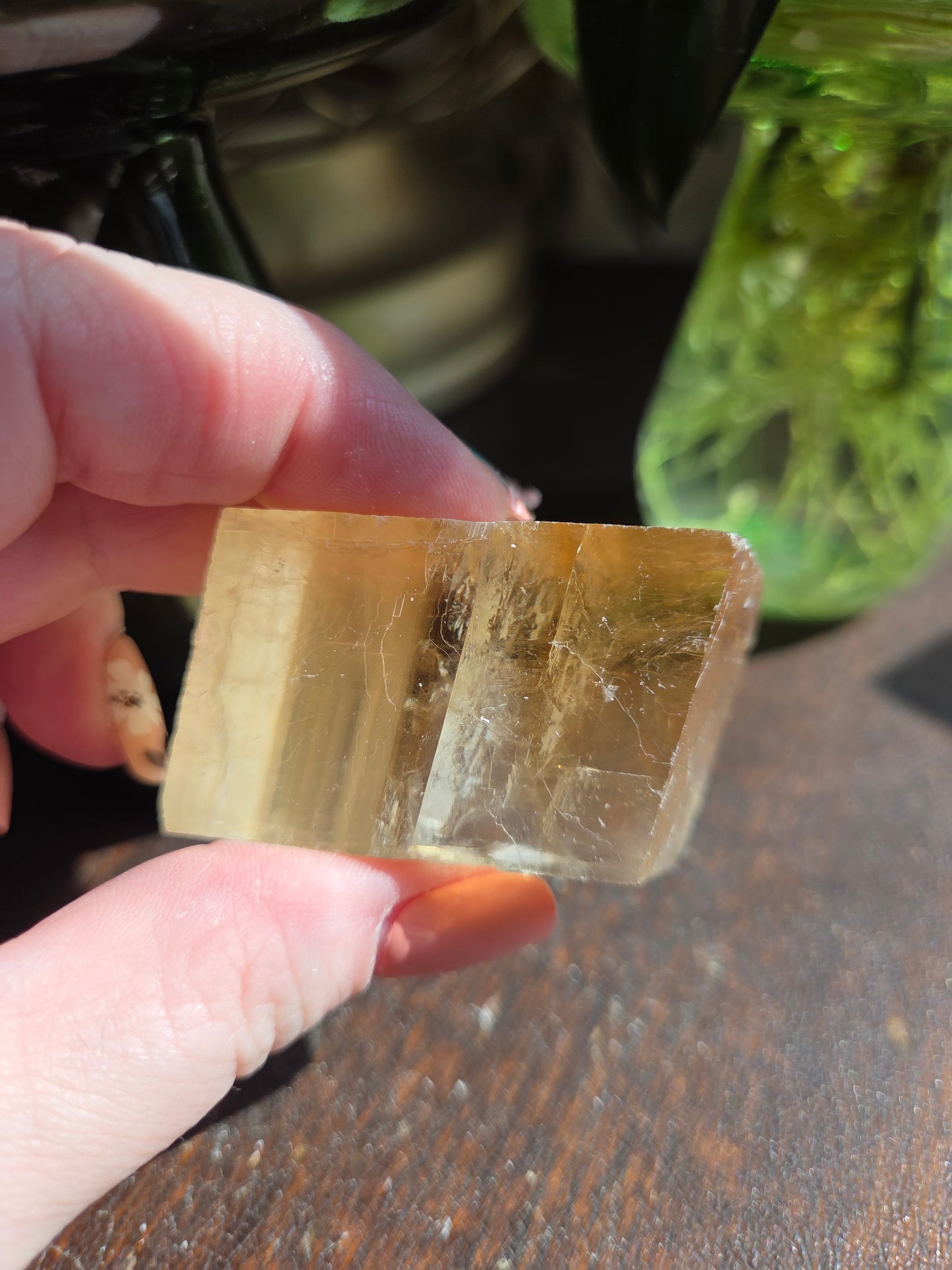 Optical Calcite - Rainbows A
