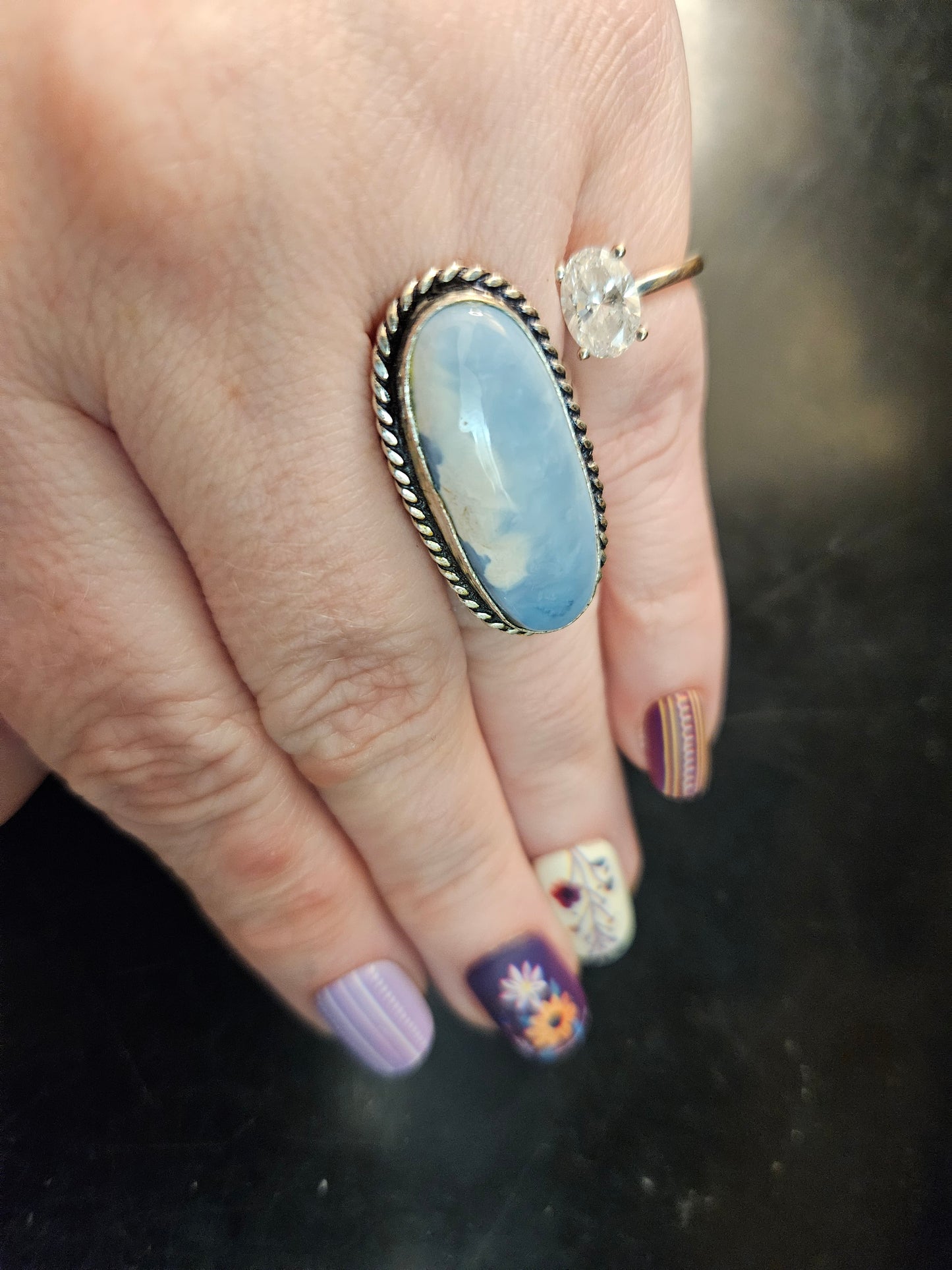 Larimar Ring