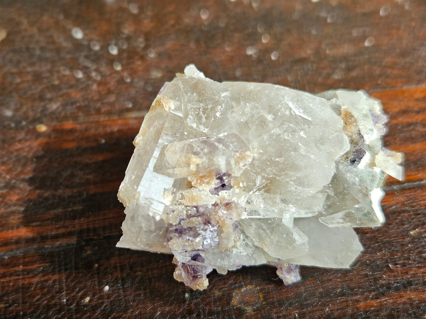 Yaogangxian Fluorite on Quartz