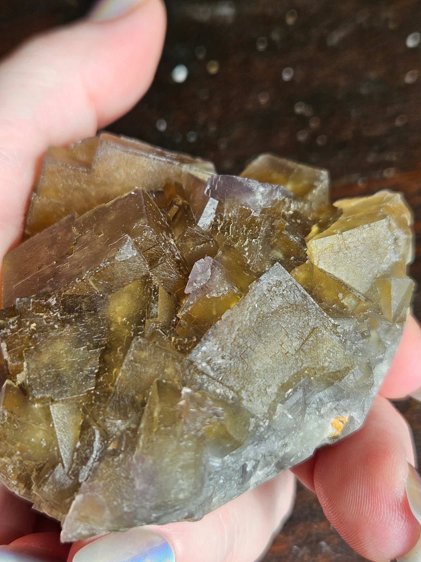 Fluorite, Olive Green, Beijing Locale