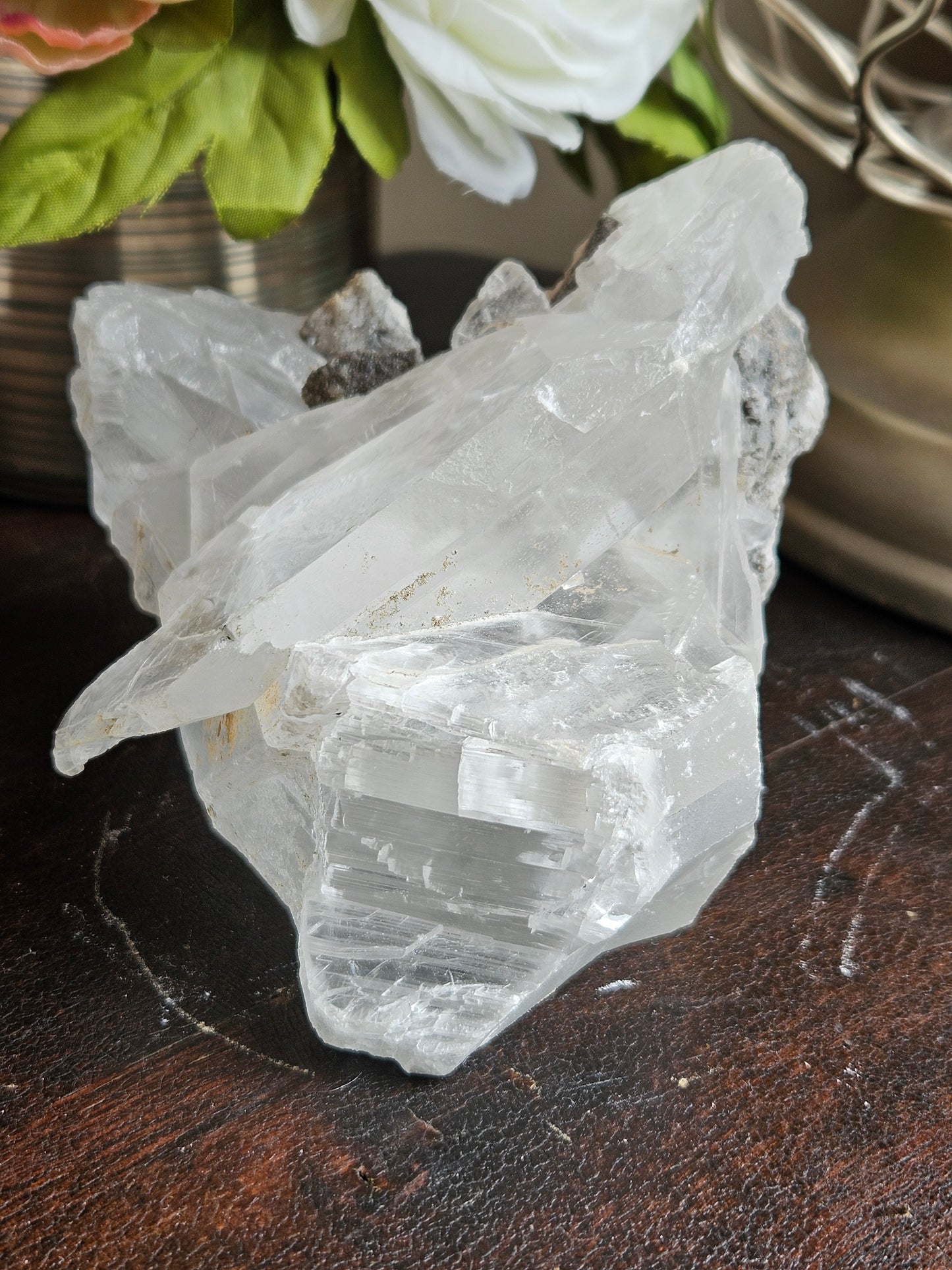 Garden Selenite Cluster — Large — 1 lb 15.9 oz