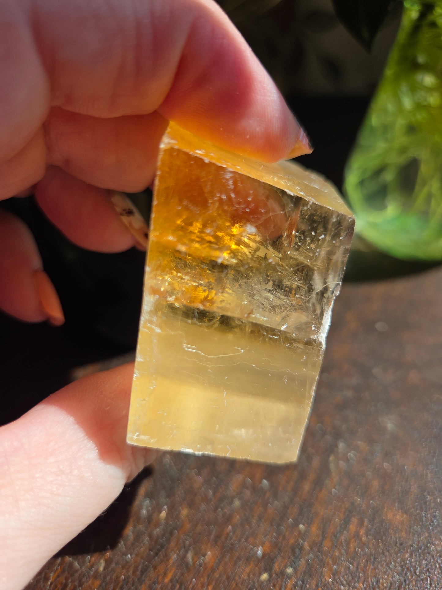 Optical Calcite - Rainbows A