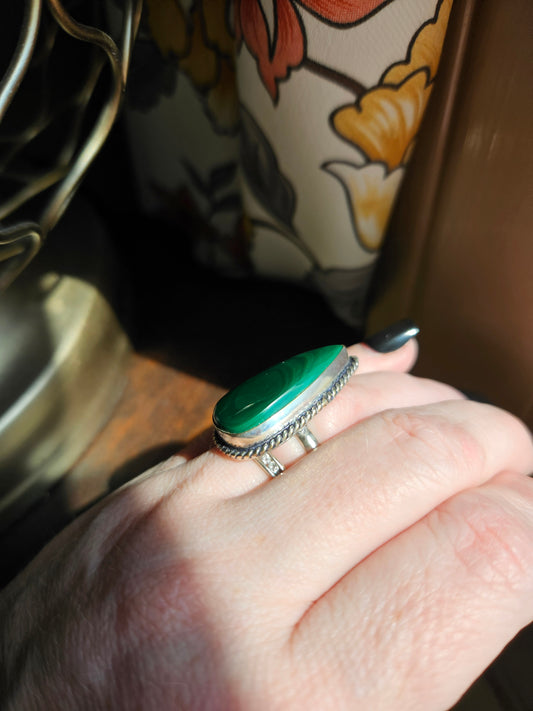 Malachite Ring