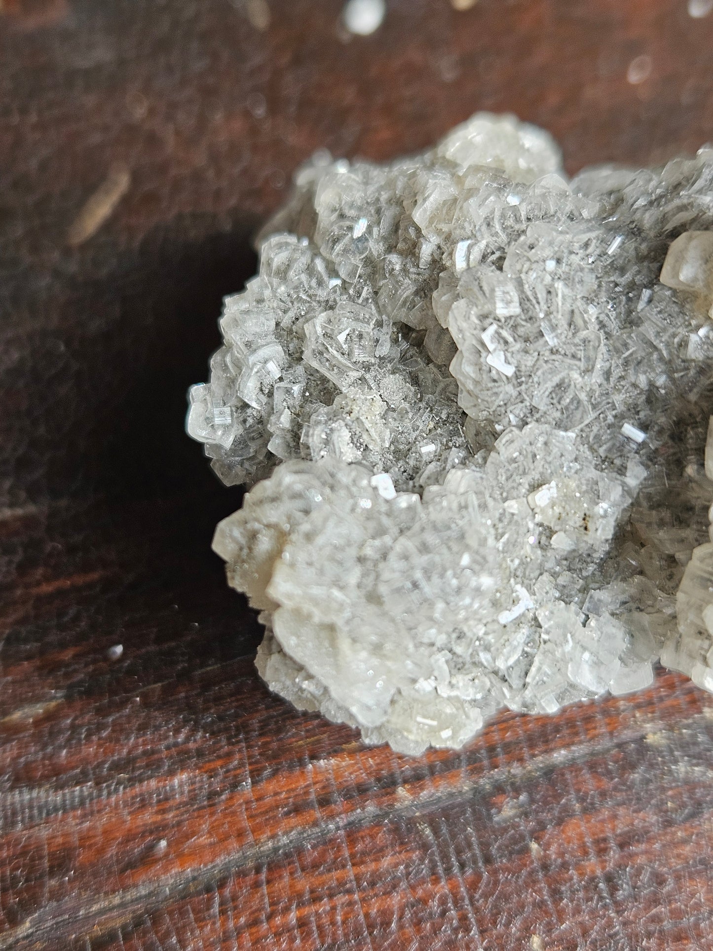 Calcite Cluster Daye Locale — Sparkling Micro Crystals