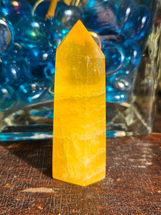 Yellow Fluorite Tower