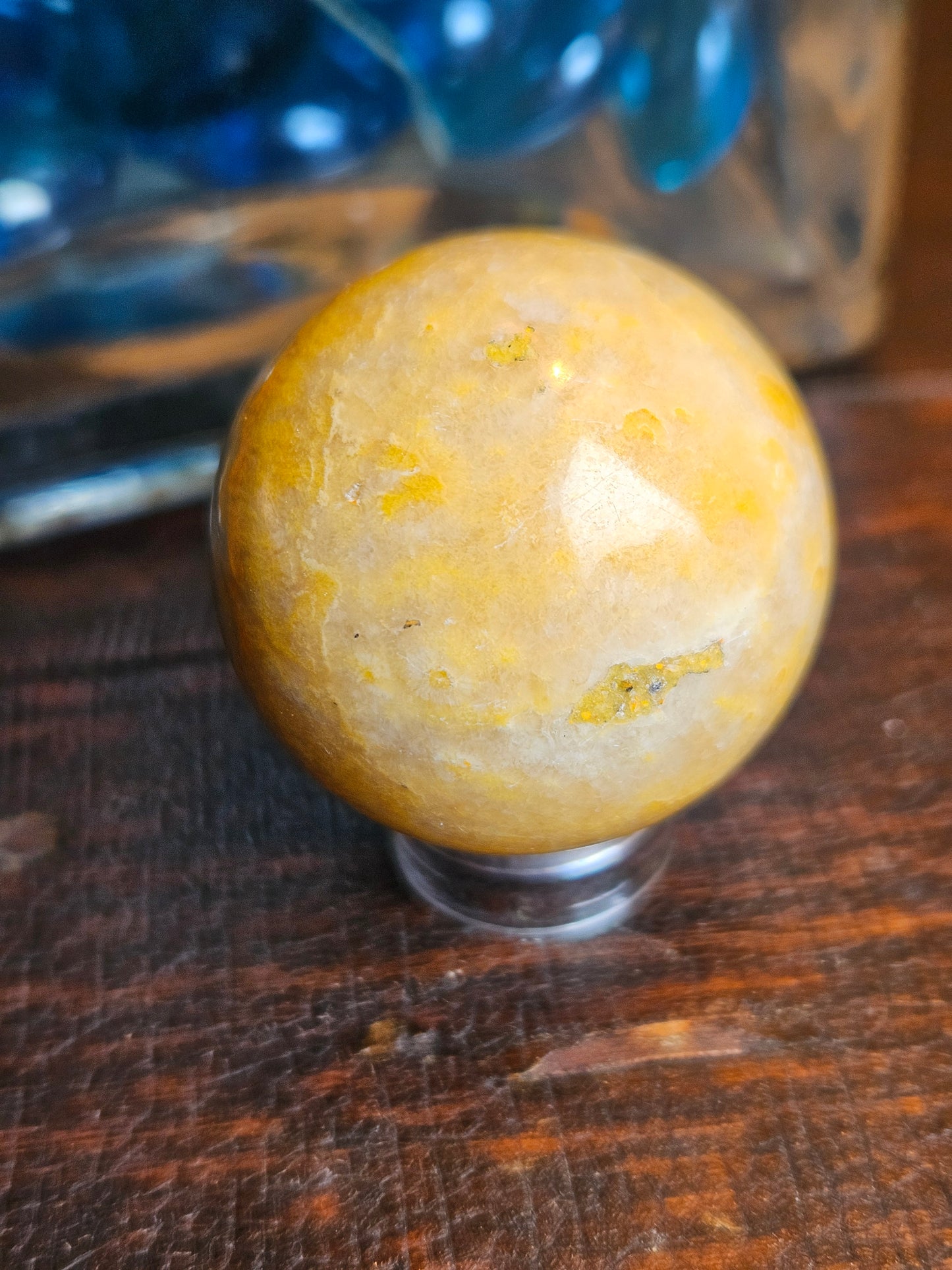 Bumble Bee Jasper Small Sphere