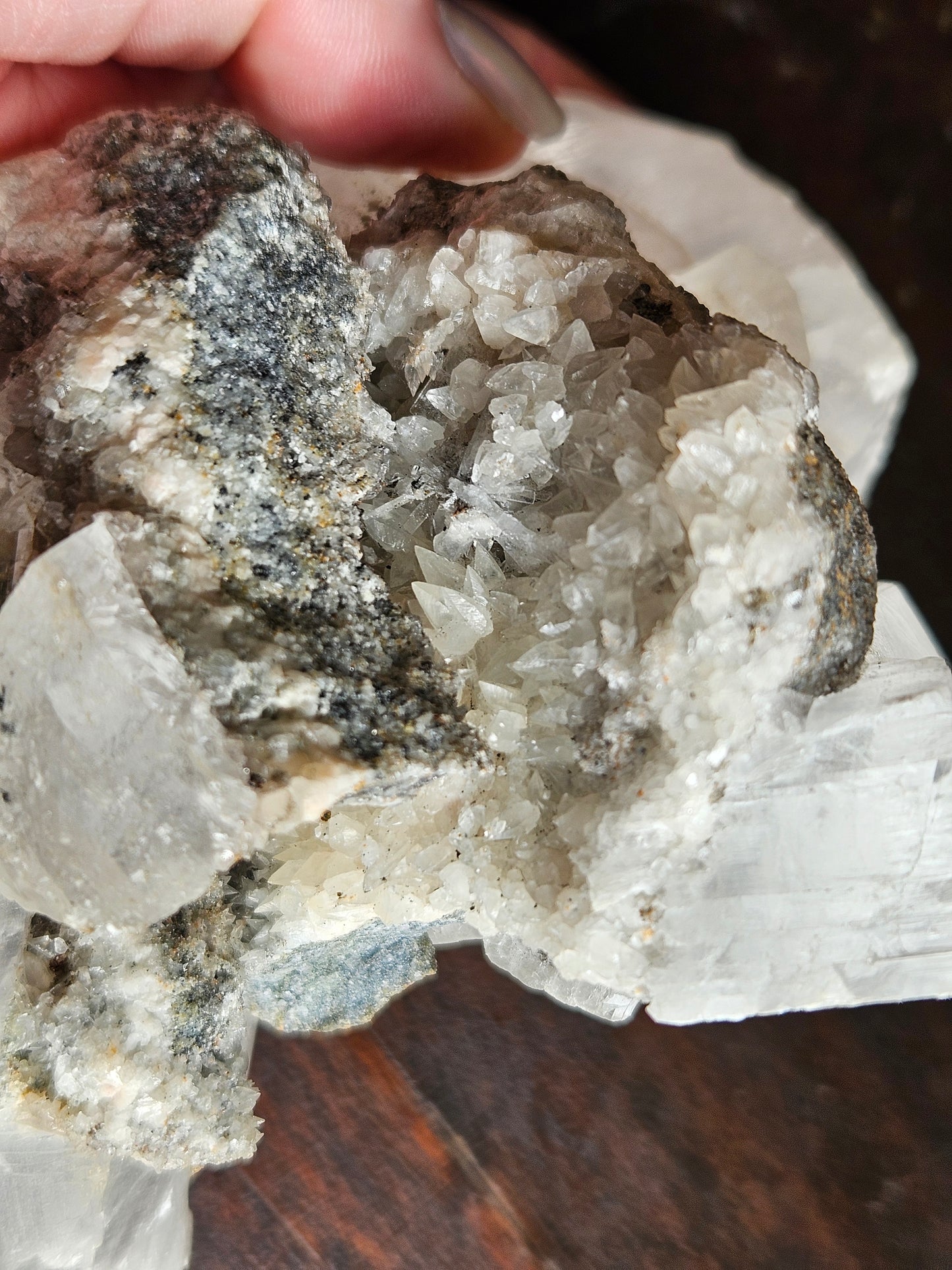 Garden Selenite Cluster — Large — 1 lb 15.9 oz