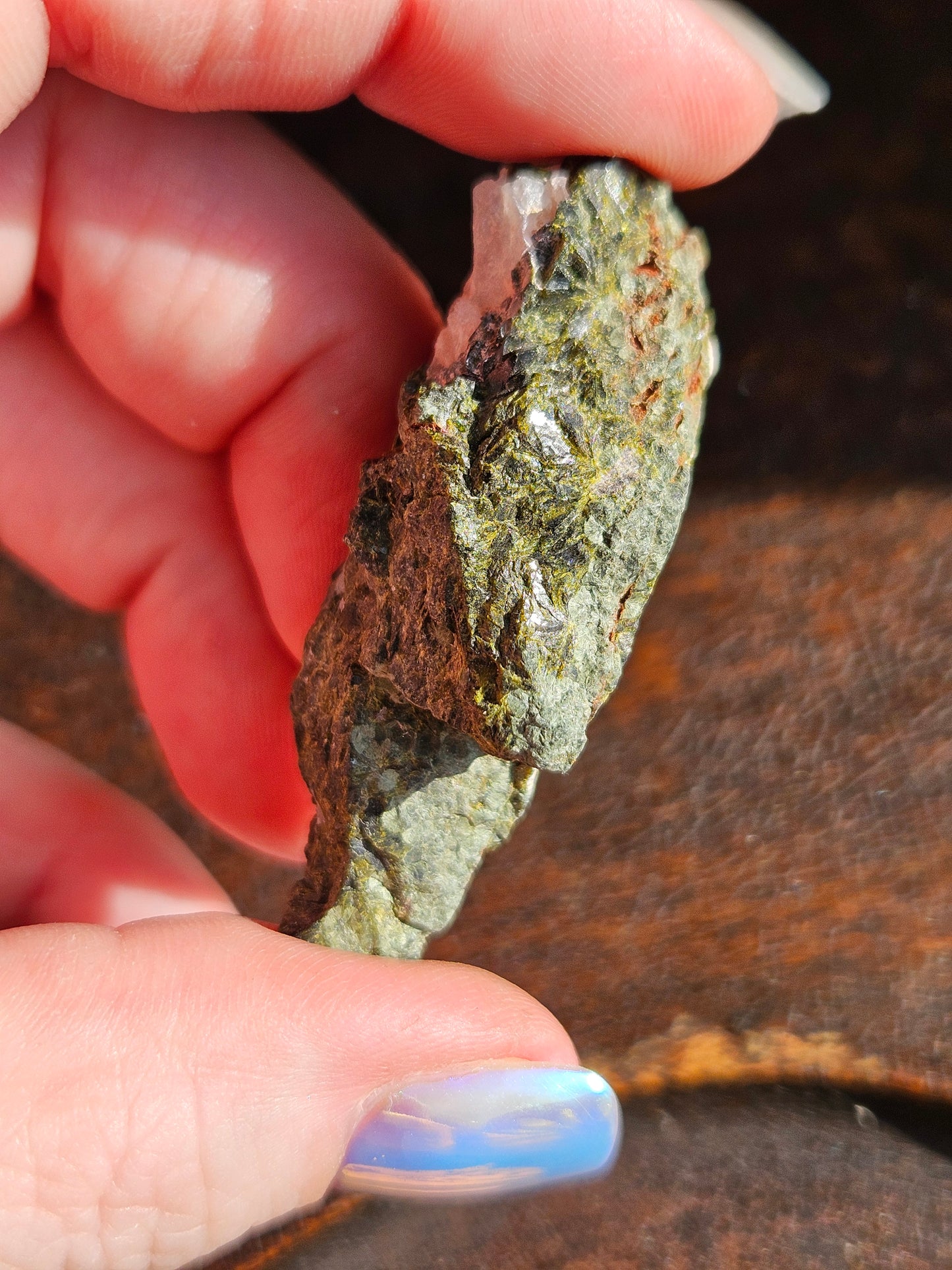 Epidote with Quartz