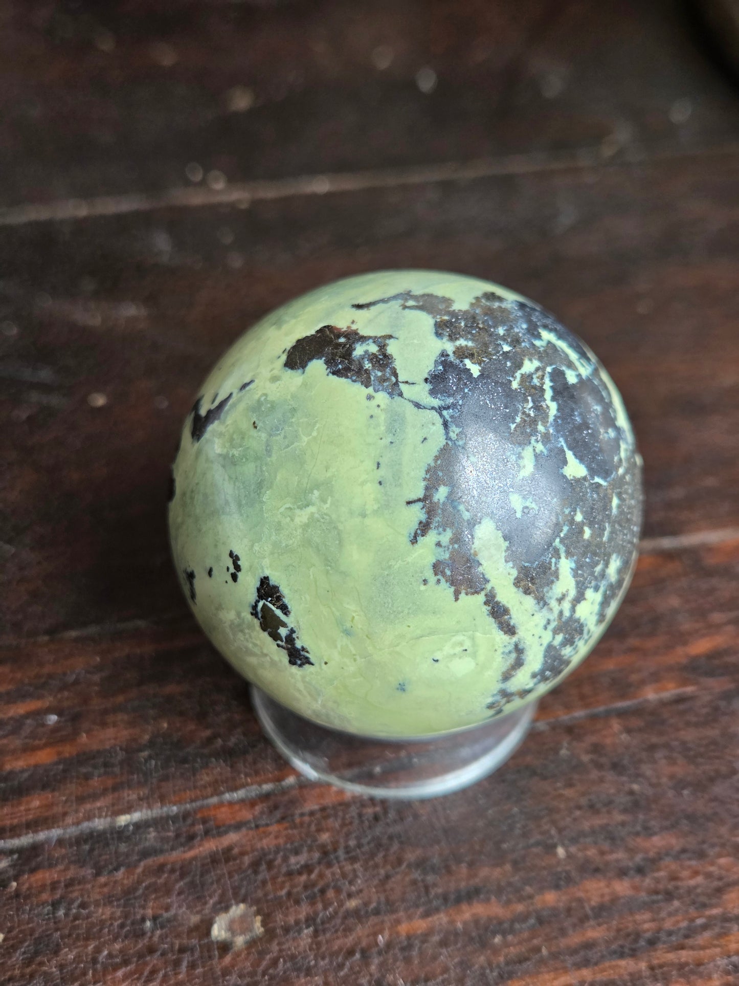 Serpentine Sphere-Peru 18b