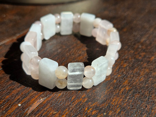 Bracelet, Rose Quartz