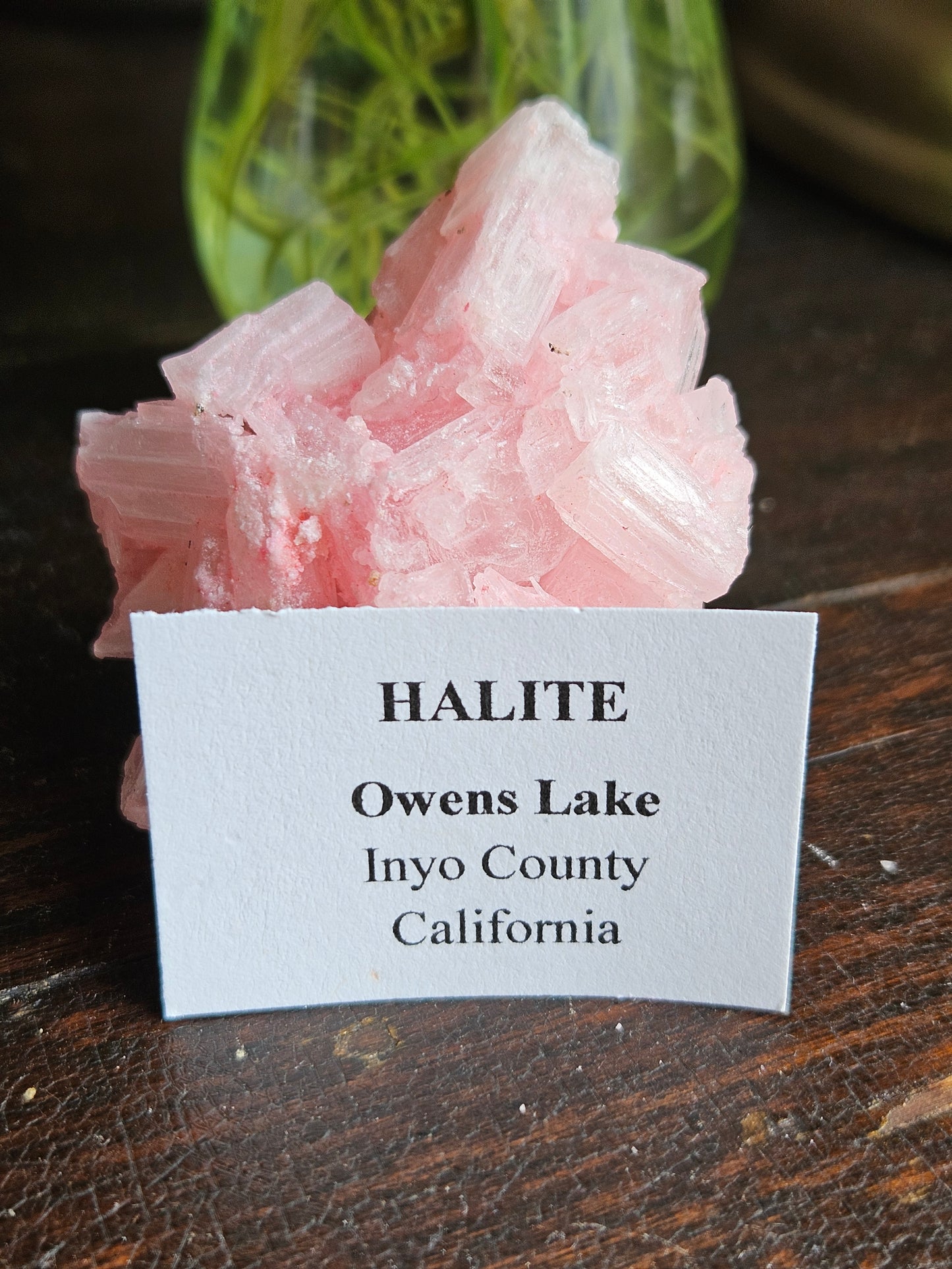 Pink Halite- Owen's Lake