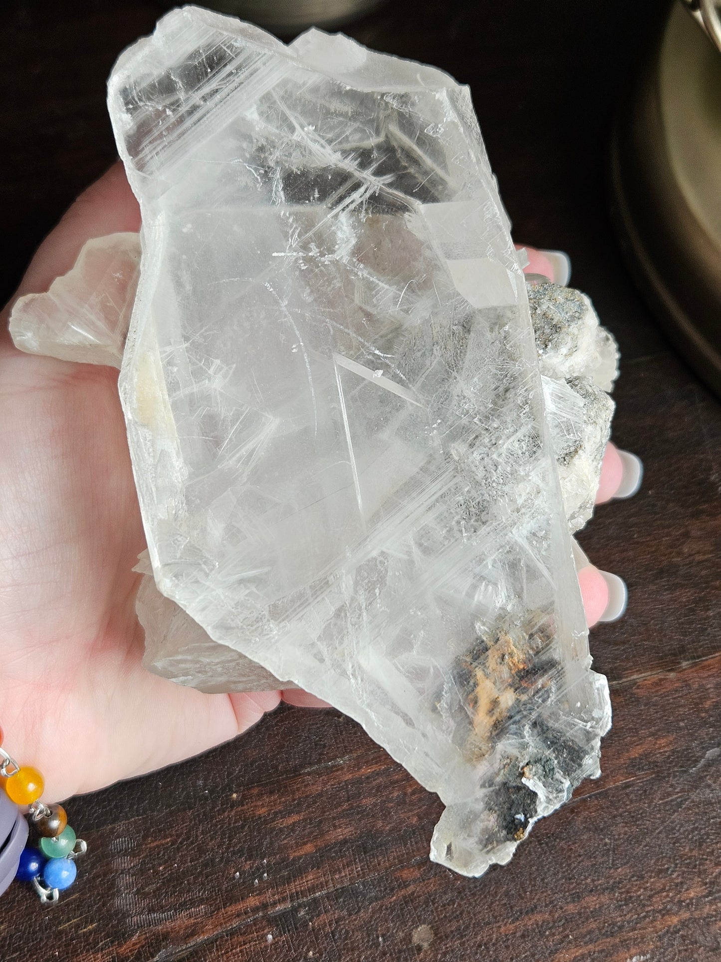 Garden Selenite Cluster — Large — 1 lb 15.9 oz