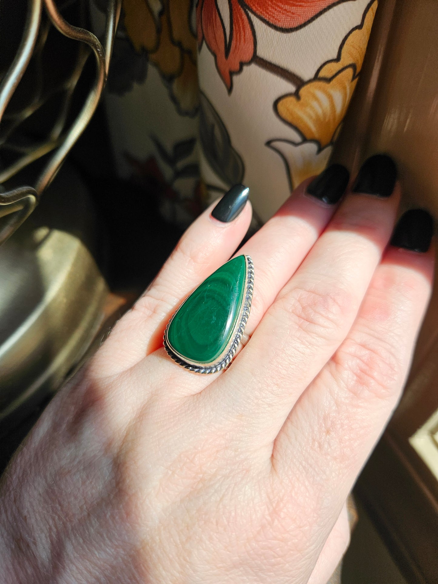 Malachite Ring