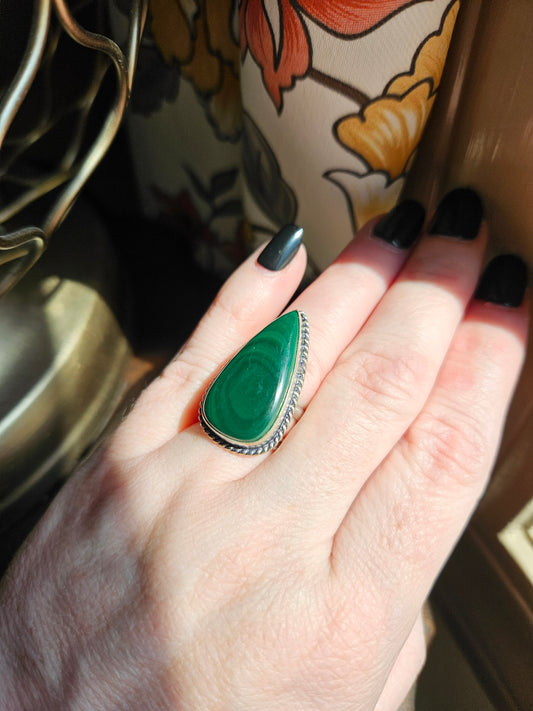 Malachite Ring