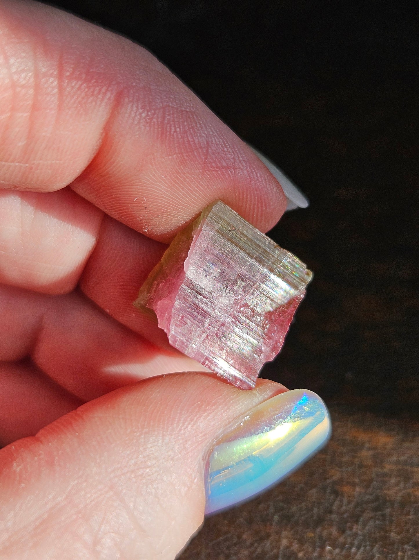 Watermelon Tourmaline-Perfect Slice