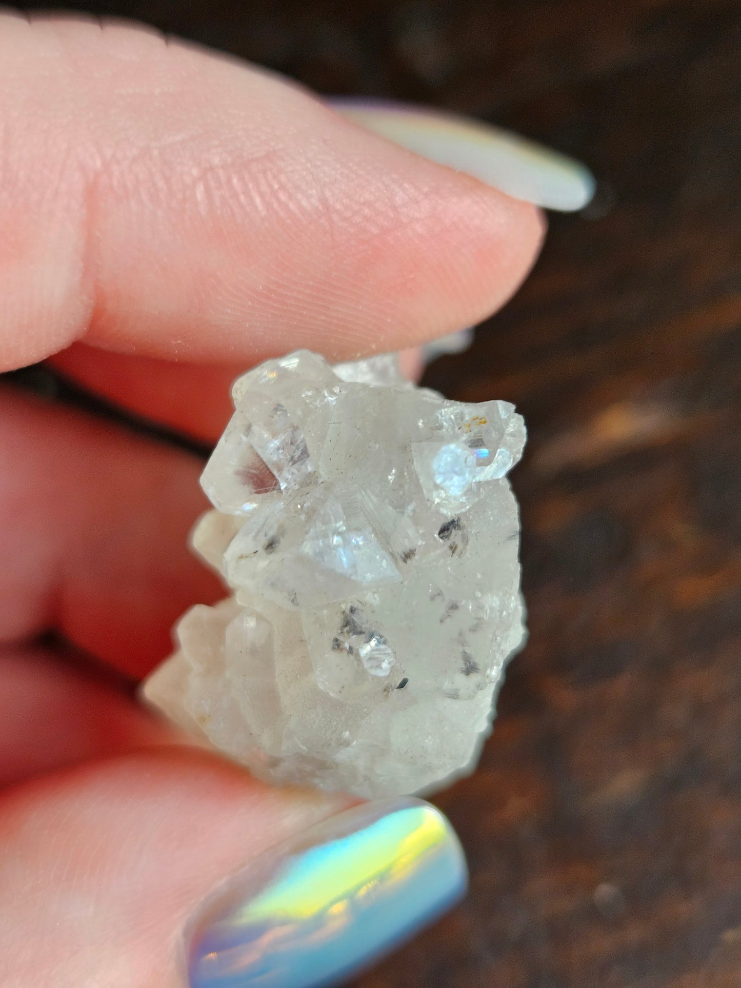 Quartz with Tourmaline Rutile
