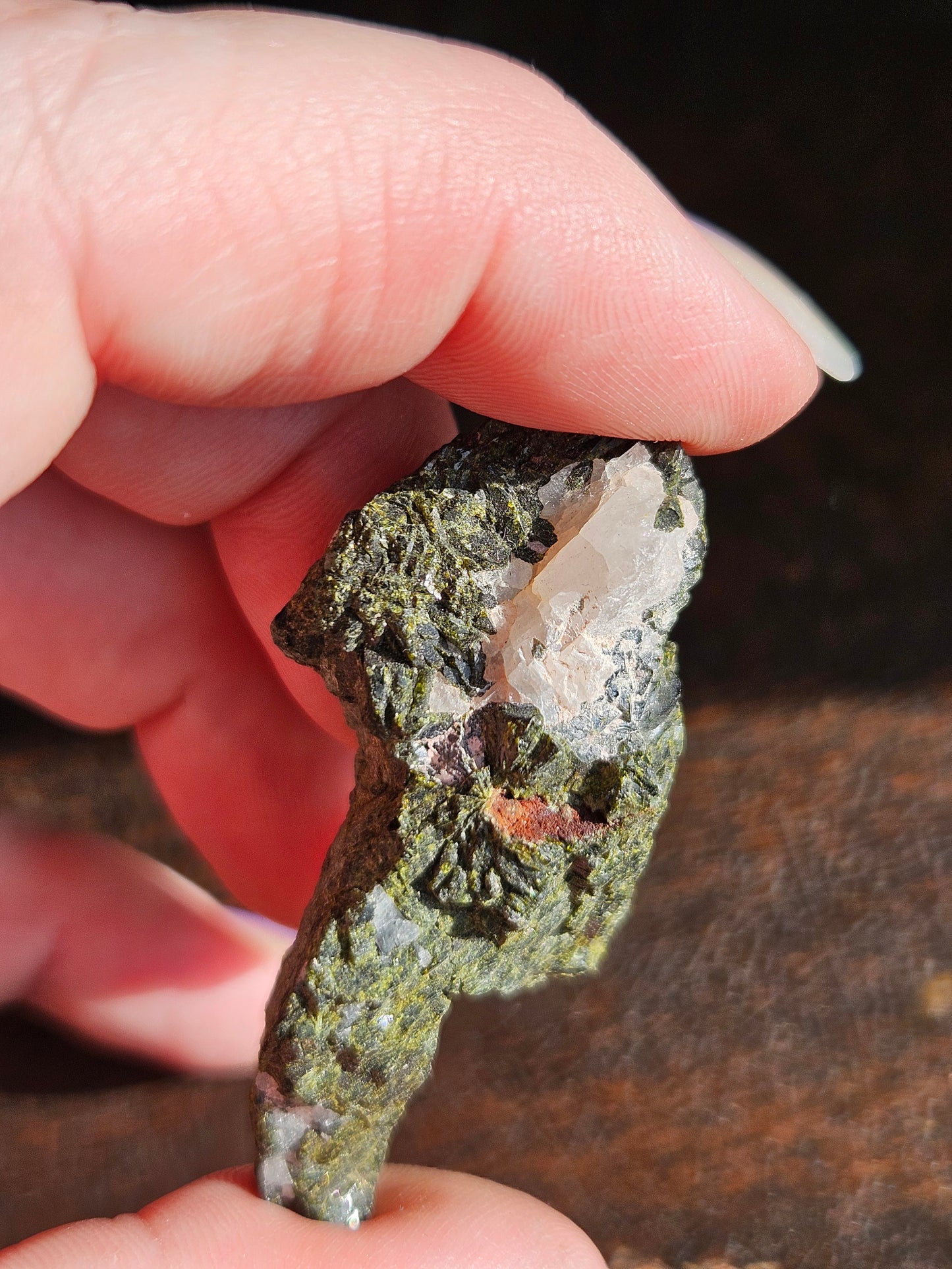 Epidote with Quartz