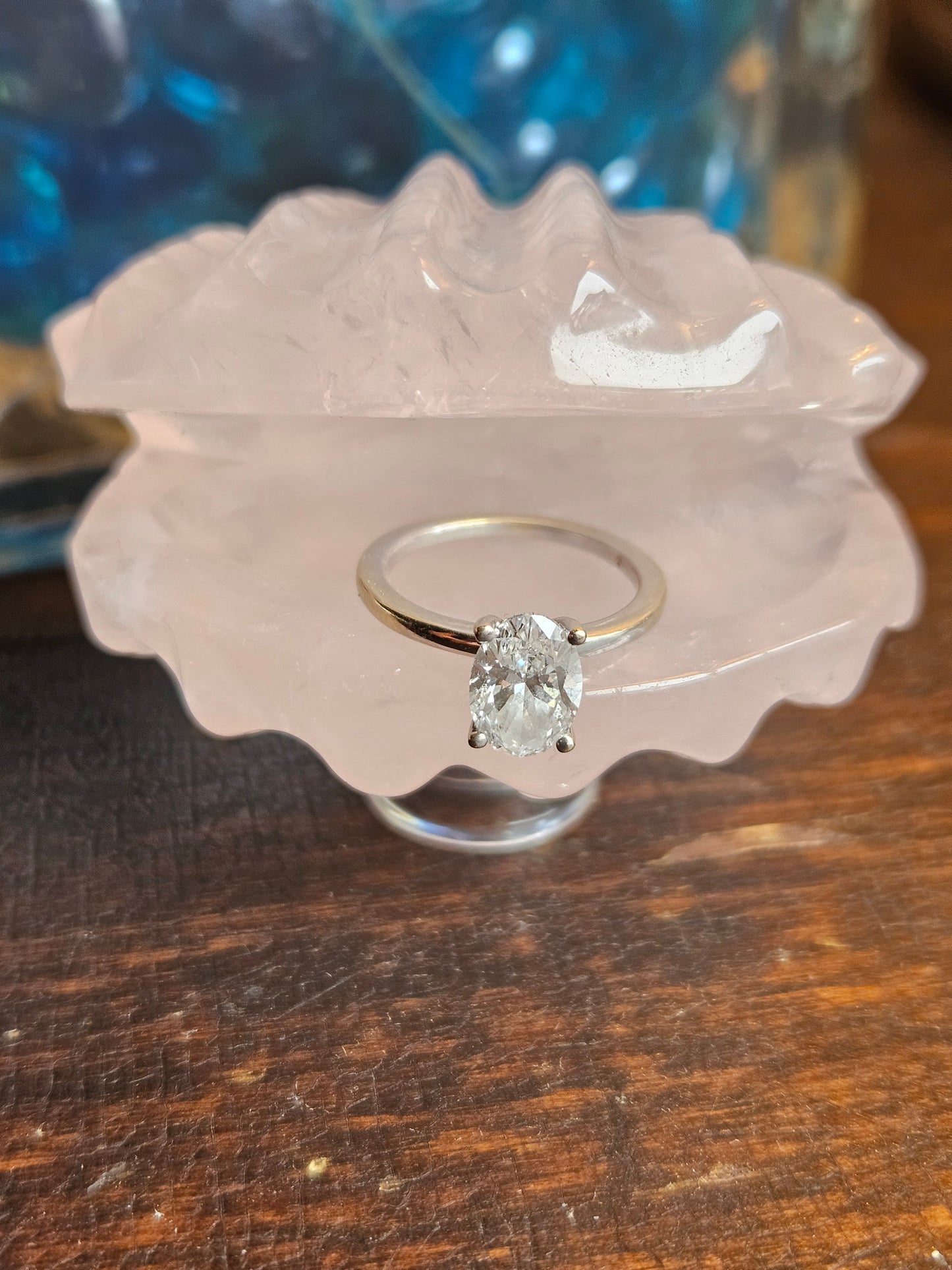Rose Quartz Clam