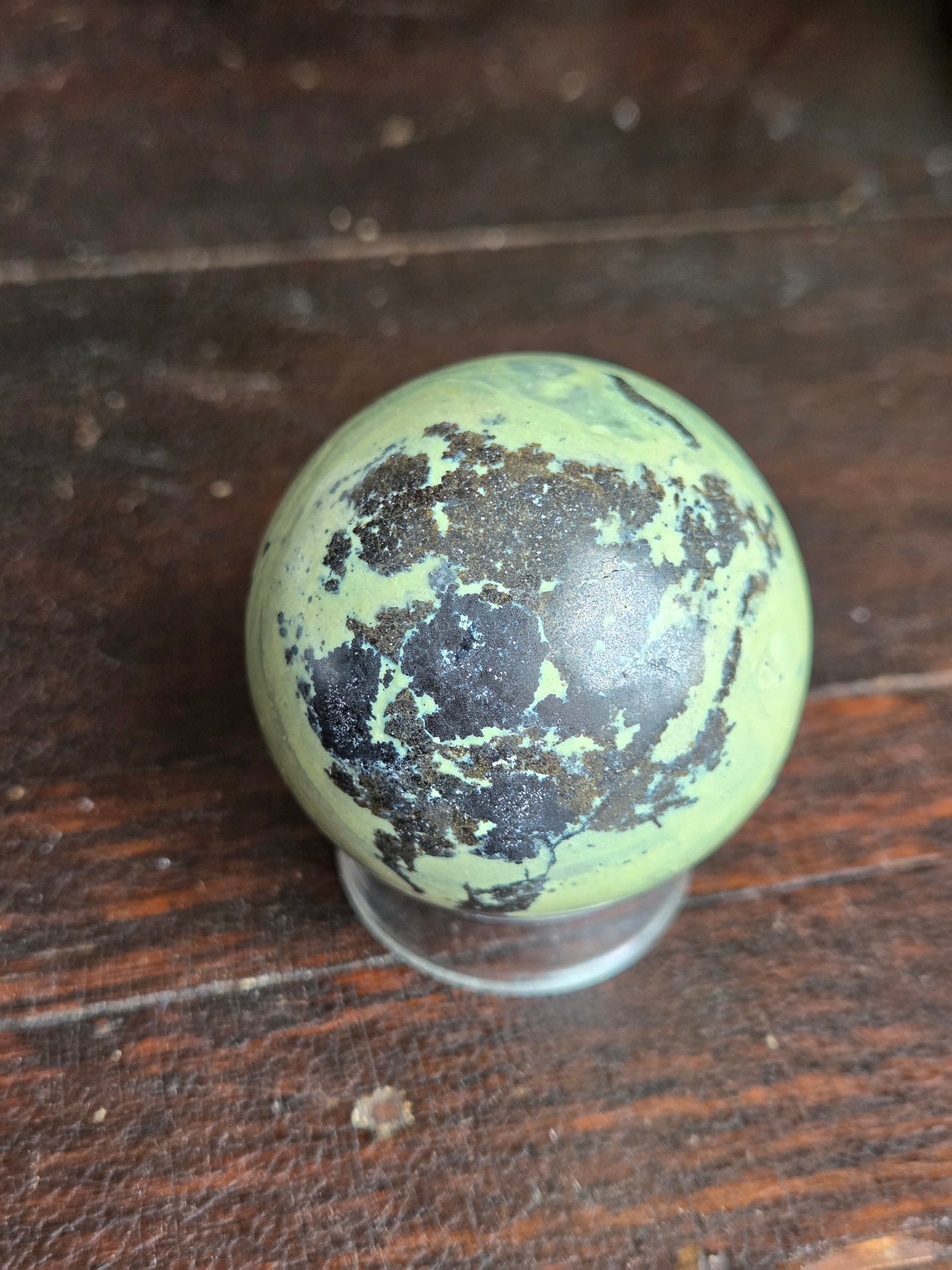 Serpentine Sphere-Peru 18b