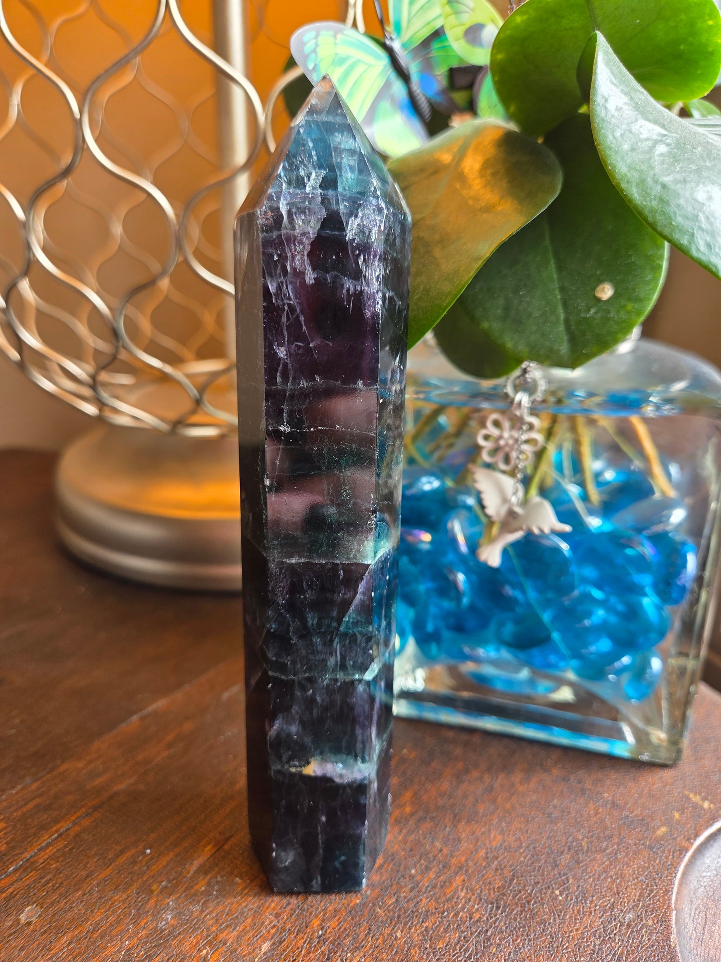 Black Rose Fluorite Tower 6