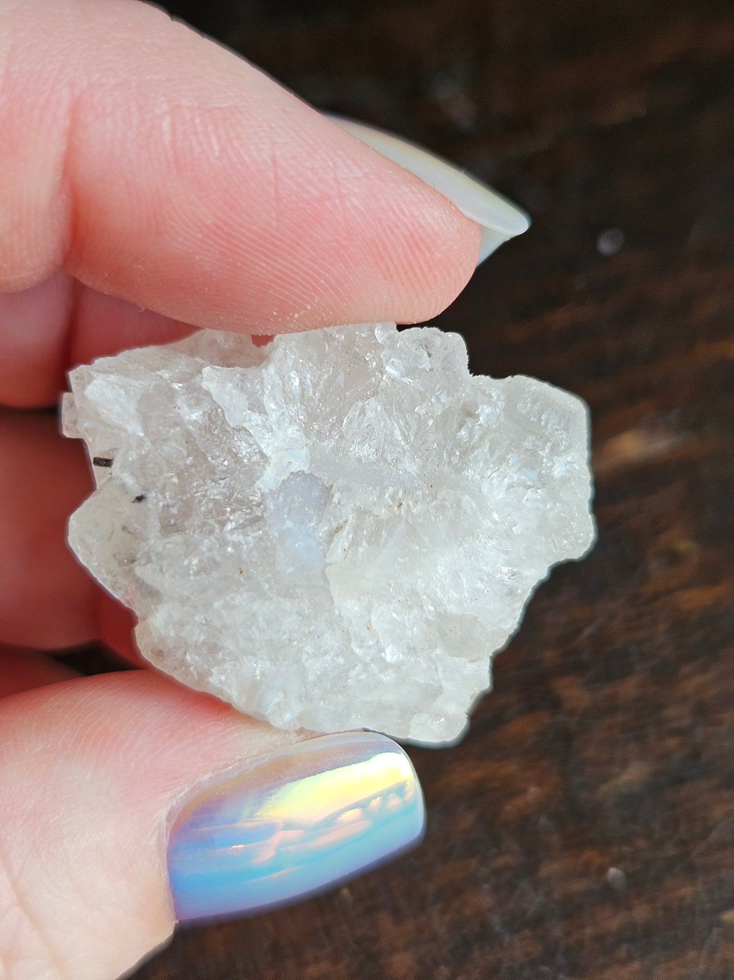 Quartz with Tourmaline Rutile
