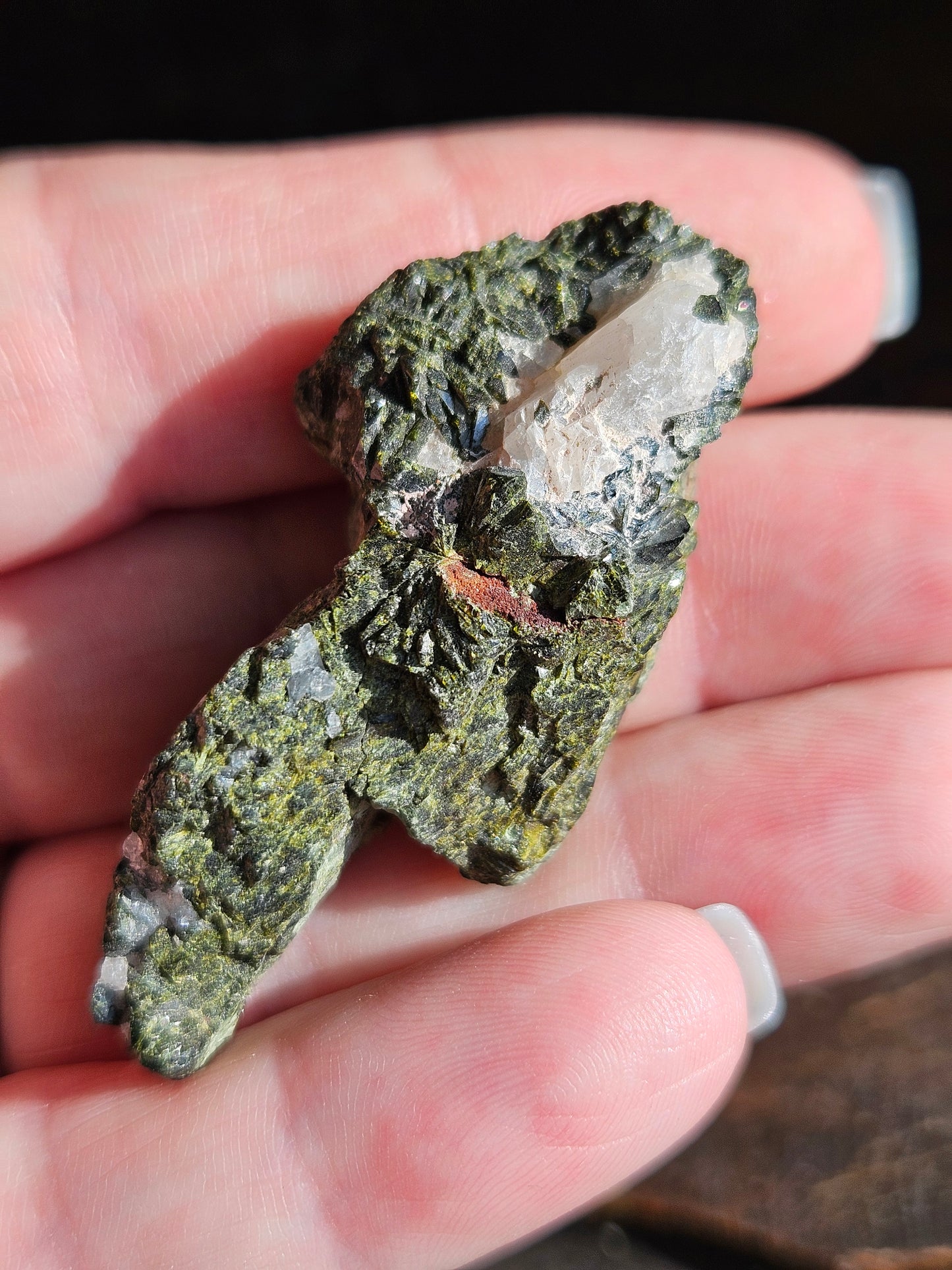 Epidote with Quartz